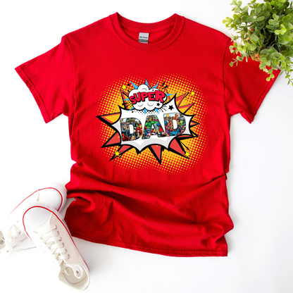 Super Dad Comics T-shirt