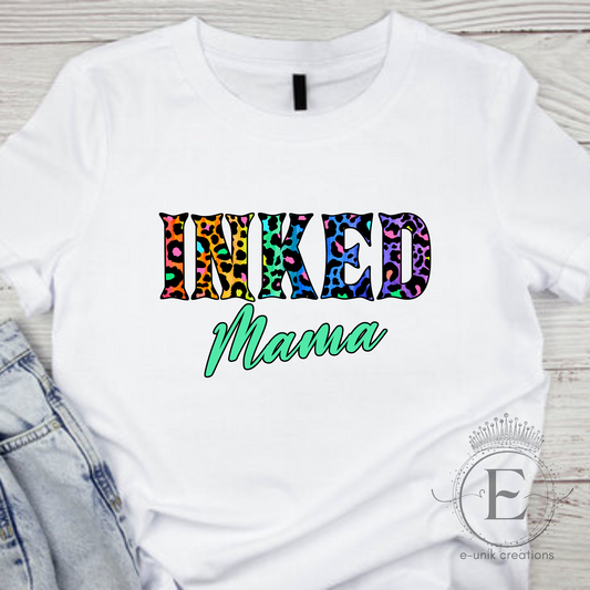 Inked Mama Leopard T-shirt