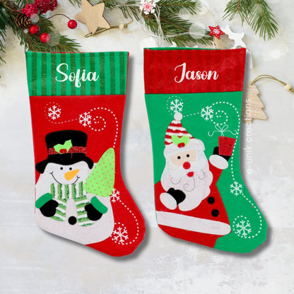 Medias Navideñas Personalizadas