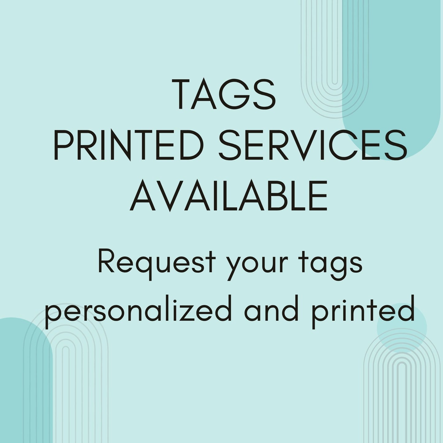 Crochet Christmas Gift Tag Leopard Print