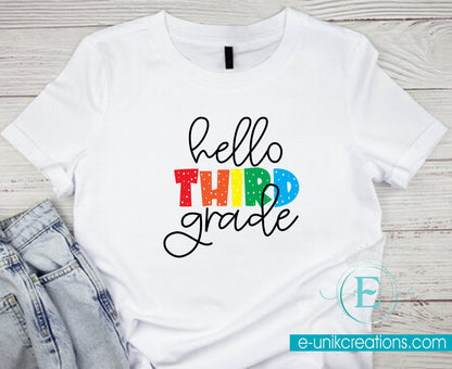 Hello Grade Classic T-shirt