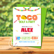 Load image into Gallery viewer, Taco Printed Invitations
