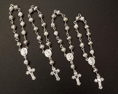 Favores de comunión, niño de primera comunión, tarjeta de oración del rosario. BC202013