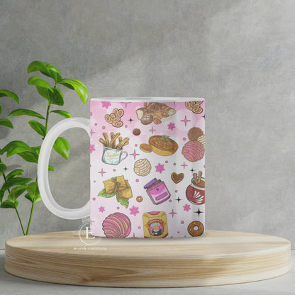 Mexican Pan Dulce Personalized Mug. 11oz