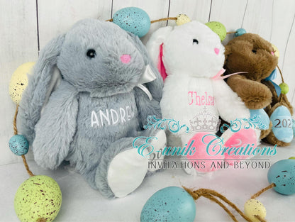 Personalized Bunny Plush Toy