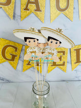 Load image into Gallery viewer, Gold Charrito Centerpieces Sticks
