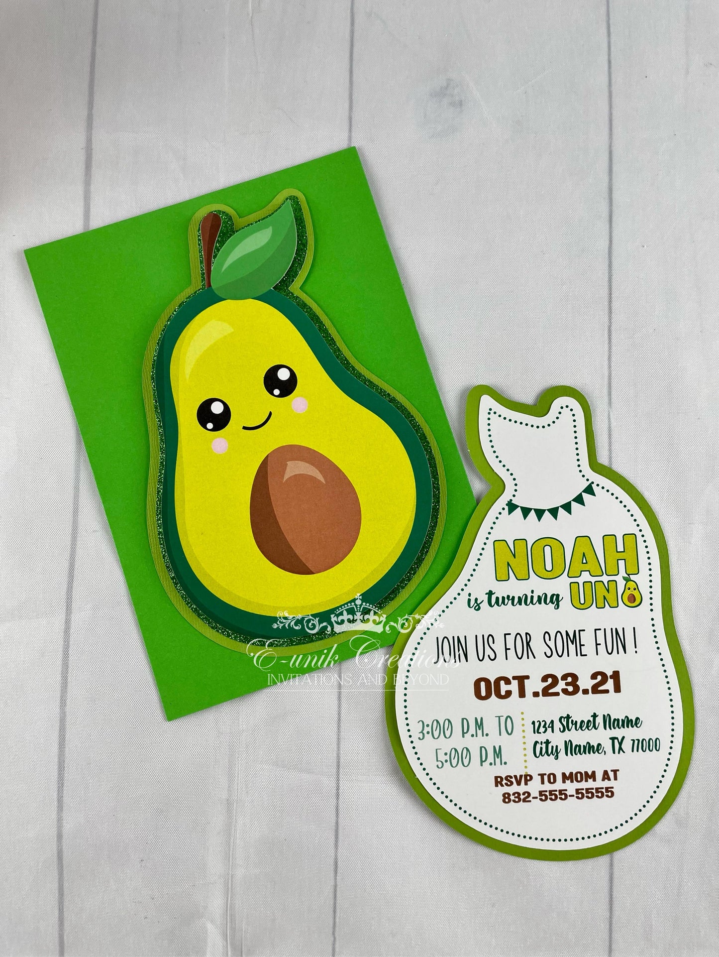 Avocado Invitation
