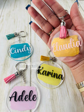 Load image into Gallery viewer, Personalized Acrylic Keychain
