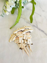 Load image into Gallery viewer, Gold Charro Cake Topper
