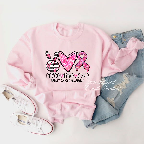 Peace Love Cure Sweatshirt