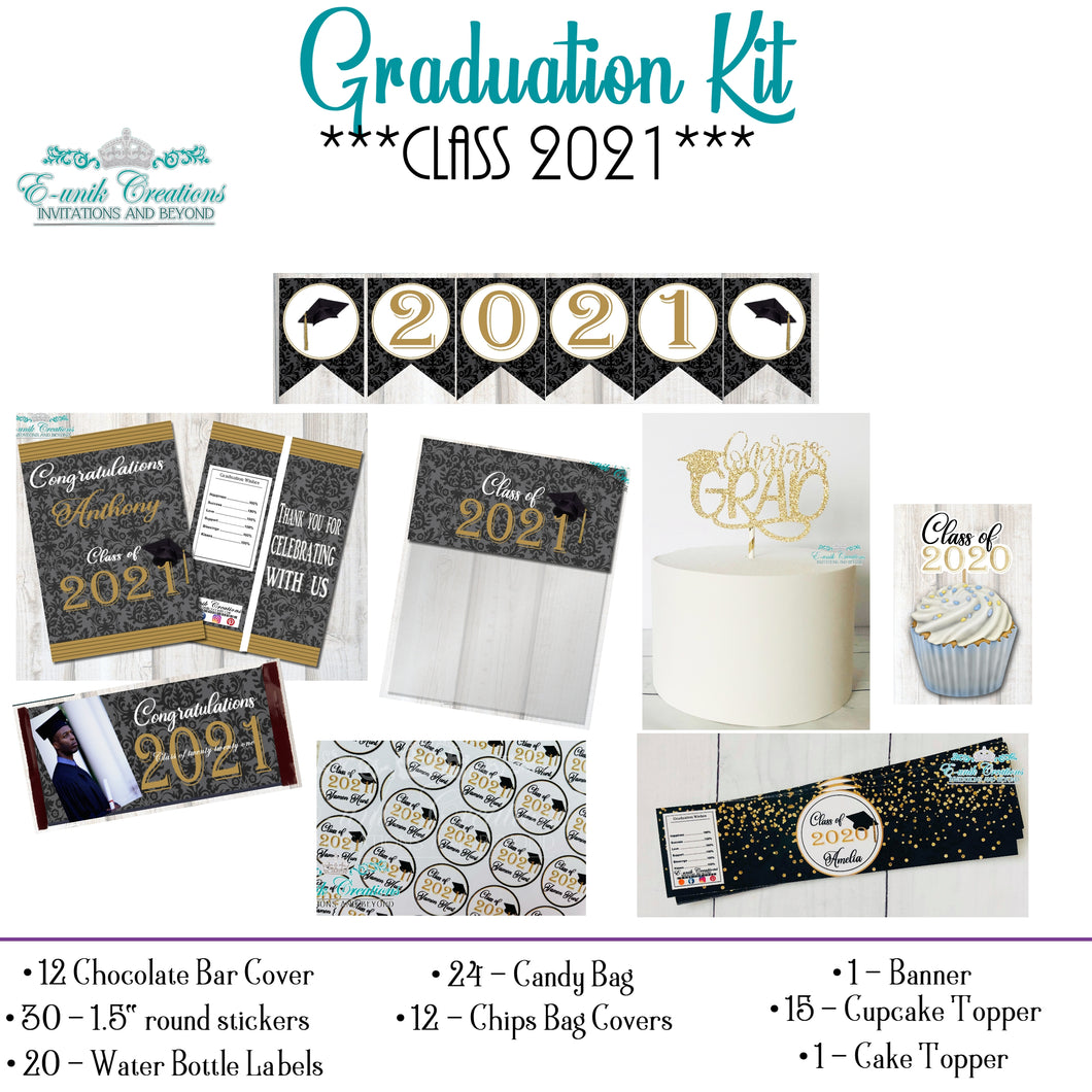 Graduation Kit - Graduation Party Supplies