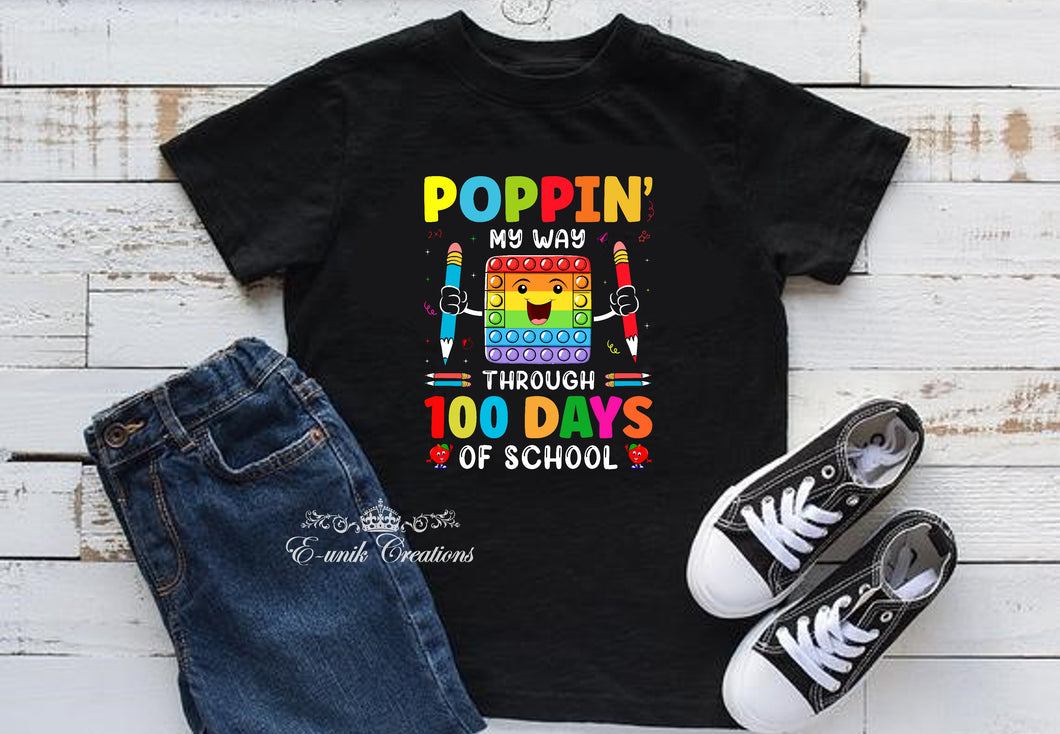 Poppin My Way To 100 Days OF School