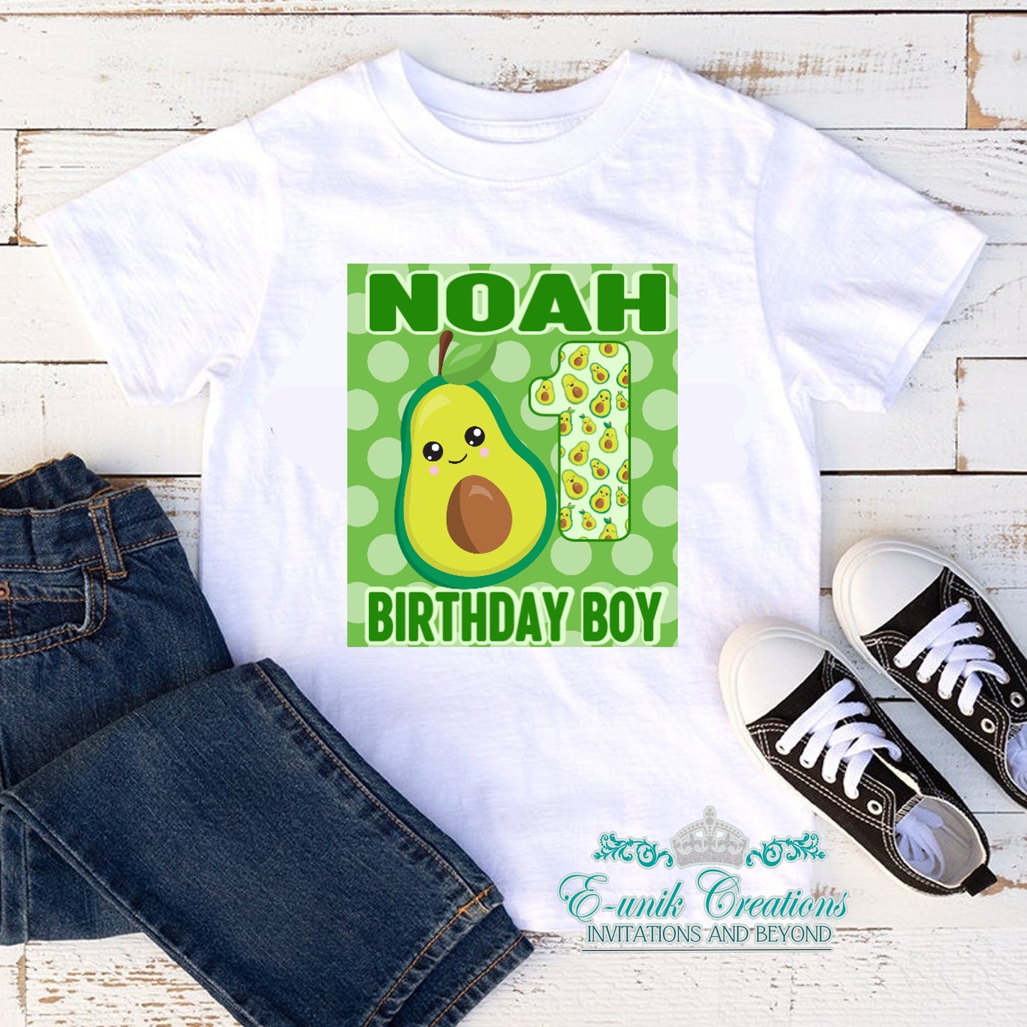 Avocado Birthday T-Shirt