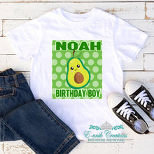 Load image into Gallery viewer, Avocado Birthday T-Shirt
