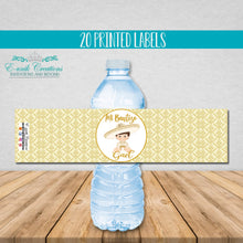 Load image into Gallery viewer, Gold Charrito Water Bottle Labels
