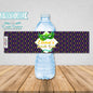 Etiquetas para botellas de agua Mardi Gras
