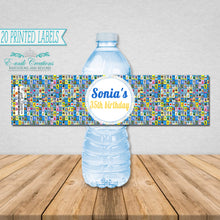 Load image into Gallery viewer, Loteria Water Bottle Labels
