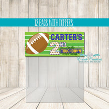 Load image into Gallery viewer, Football Candy Clear Bag

