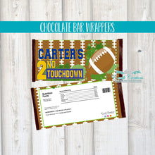 Load image into Gallery viewer, Football Chocolate Bar Wrapper
