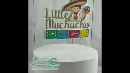 Charro Cake Topper, Little Muchacho Topper