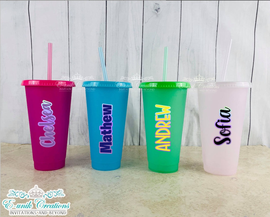 Color Changing Tumbler - Personalized