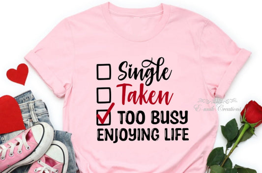 Singles Valentine's T-shirt