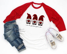 Load image into Gallery viewer, I Gnome You Raglan T-shirt

