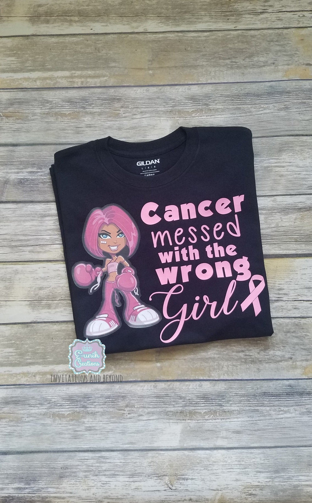 Cancer Fighter Shirt, Breast Cancer Gift,