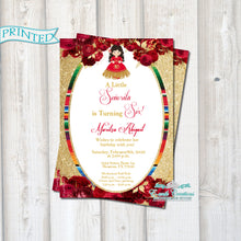 Load image into Gallery viewer, Red Charra Printed Invitations
