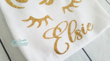 Load image into Gallery viewer, Personalized Glitter Unicorn Birthday T-shirt
