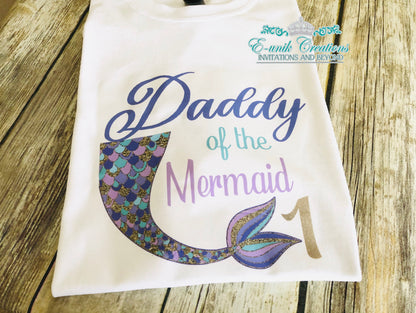 Mermaid Birthday T-shirt