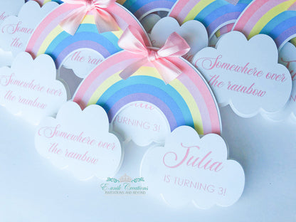 Rainbow Invitations. RC0528