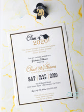 Charger l&#39;image dans la galerie, Diploma Invitation, Scrolled Invitation, Diploma Rolled Invite
