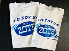 Load image into Gallery viewer, Father&#39;s Day Personalized T-shirt &quot;Yo soy un papa zote&quot;
