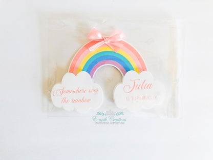 Rainbow Invitations. RC0528