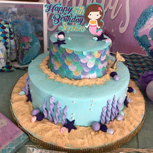 Load image into Gallery viewer, Mermaid Cake Topper
