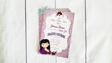 Load image into Gallery viewer, Baby Selena Printed Invitations
