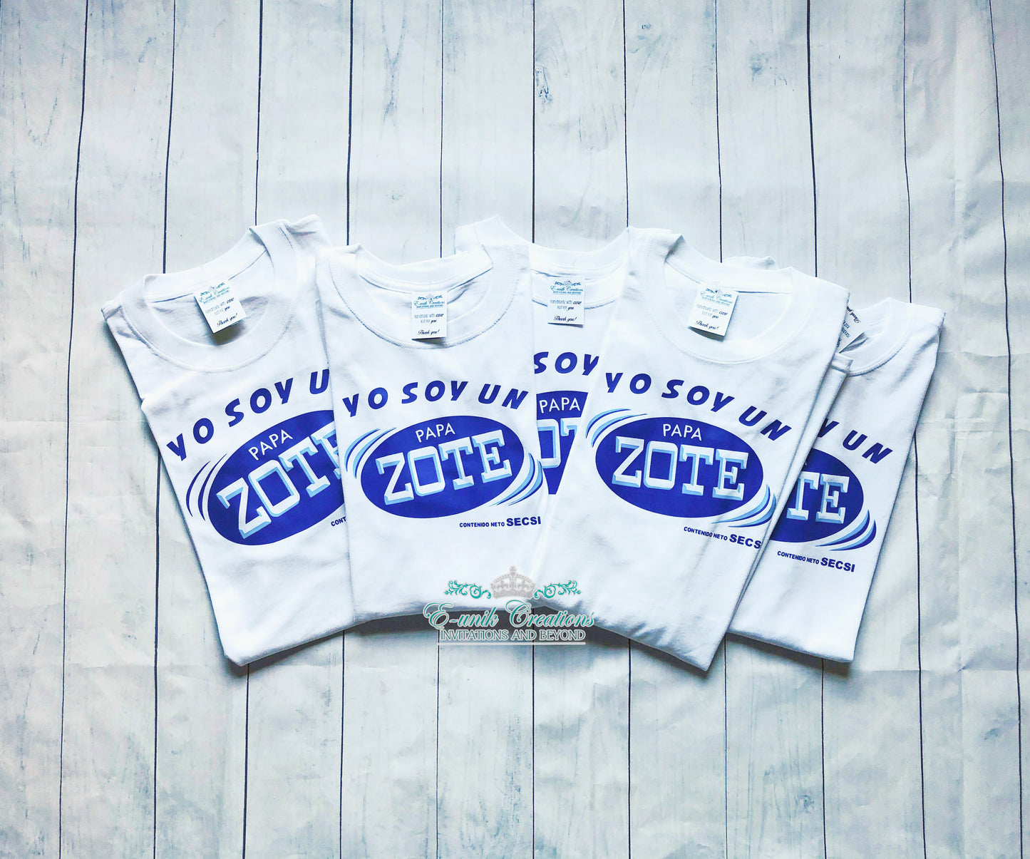 Father's Day Personalized T-shirt "Yo soy un papa zote"