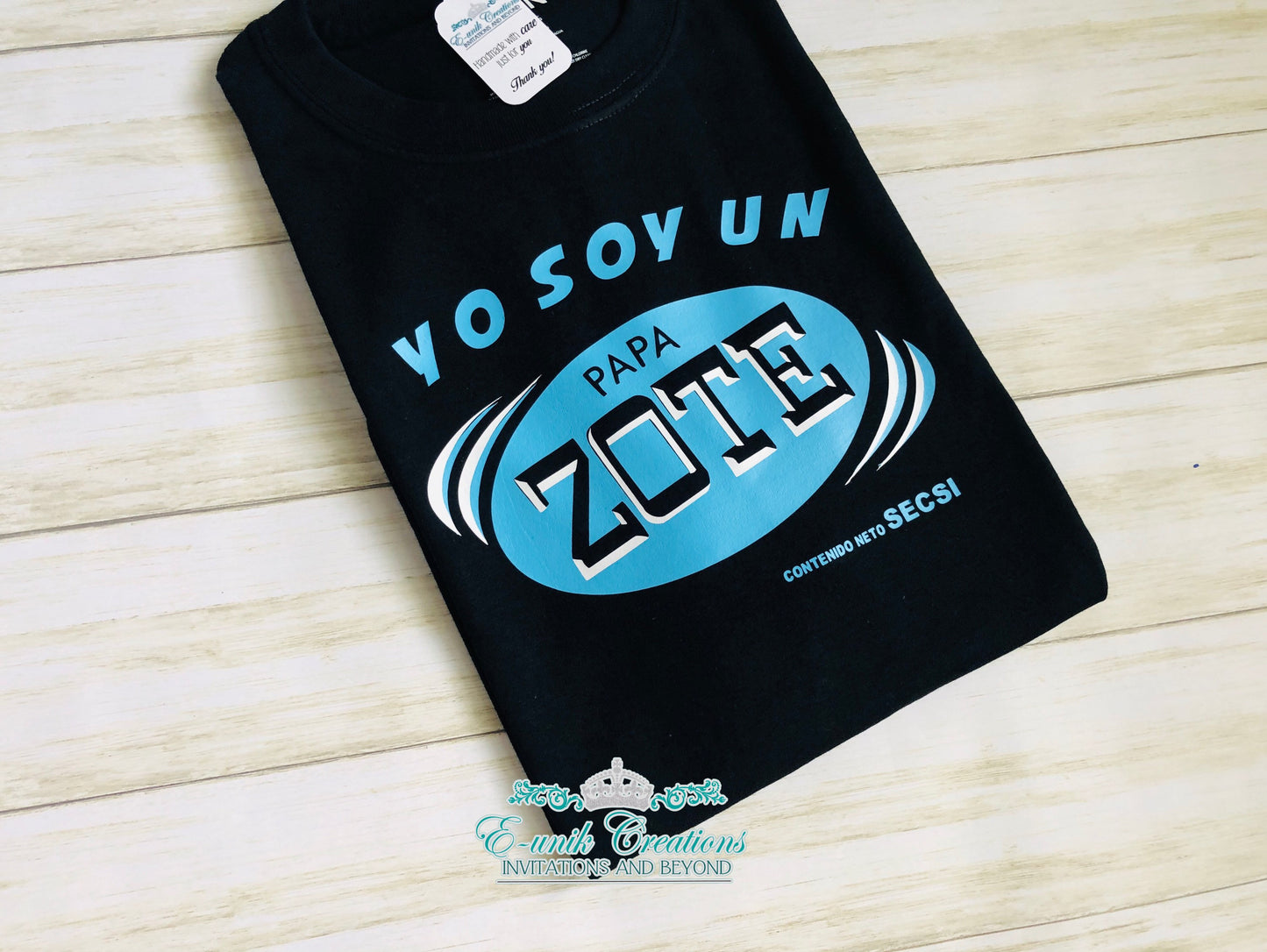 Father's Day Personalized T-shirt "Yo soy un papa zote"