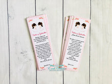 Load image into Gallery viewer, Girl Communion Bookmark Favors
