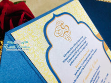 Load image into Gallery viewer, Beauty and The Beast Invitations-Princess Belle Quinceanera
