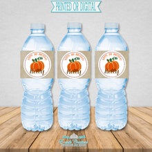 Load image into Gallery viewer, Pumpkin Bottle Label Fall Party Theme
