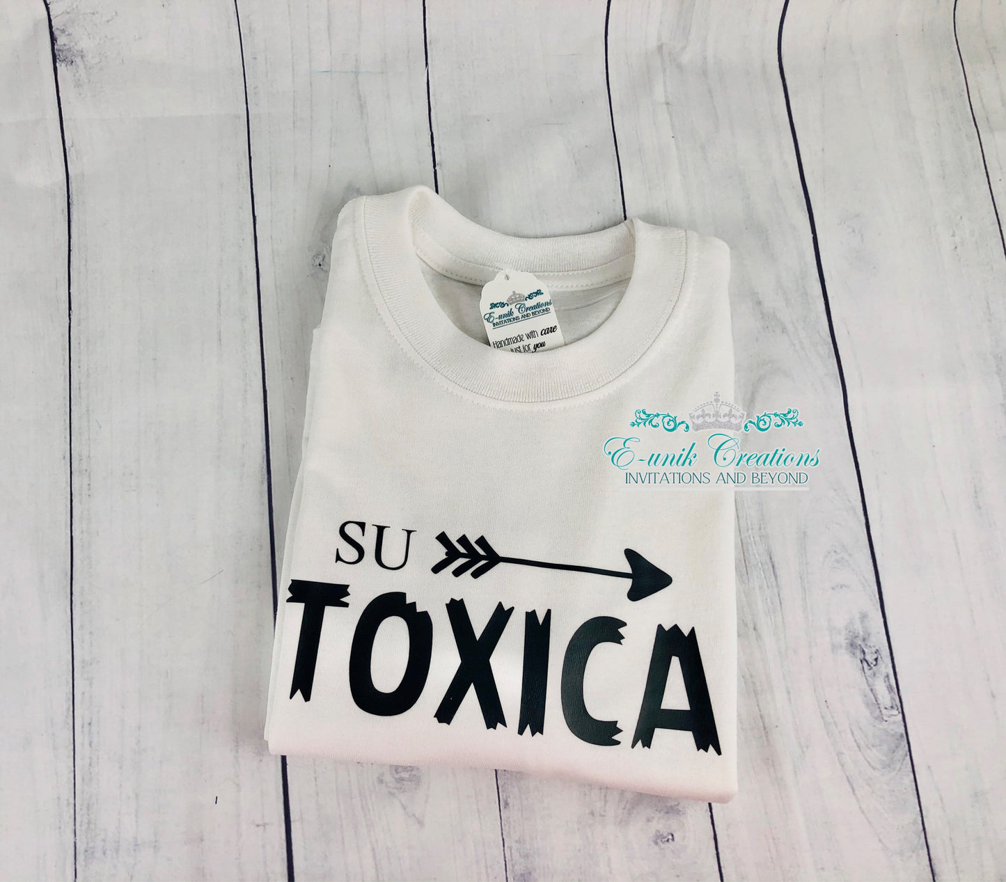 Camisa Su Toxica, Camisa Su Vistima, Camisas divertidas para parejas