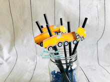 Load image into Gallery viewer, Construction Straws, Decorative Straws, Construction Party, Dumper Truck
