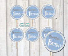 Charger l&#39;image dans la galerie, Snowflake Cupcake Toppers
