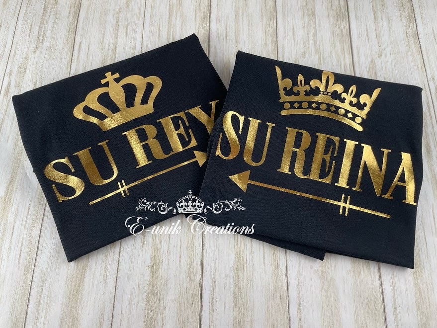 Su Rey Su Reina Couple T-shirt