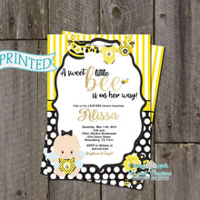 Load image into Gallery viewer, Bumblebee Printed Invitations
